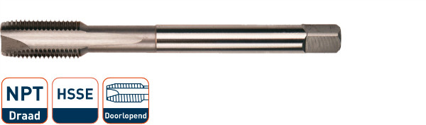 HSS machinetap NPT 3/8″ — BMB Techniek