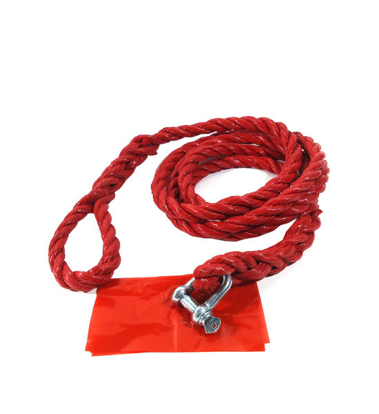 Sleepkabel 17mm 4000kg, oog/shackle — BMB Techniek