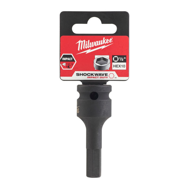 Milwaukee 1/2″ schockwave dop HEX-10mm — BMB Techniek