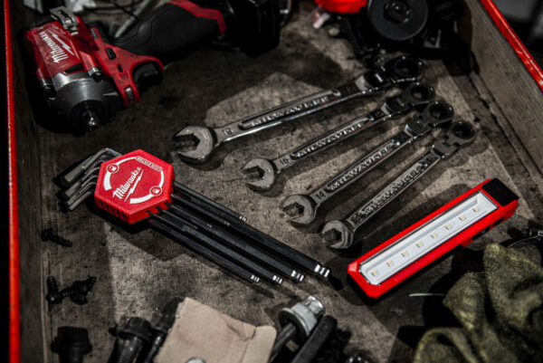 Milwaukee 9-dlg inbussleutelset - Afbeelding 3