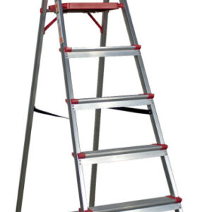 Aluminium klustrap 6 treden