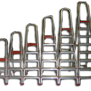 Aluminium klustrap 6 treden - Afbeelding 2