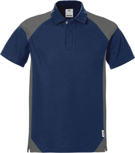 Fristads poloshirt blauw/grijs 7047 PHV