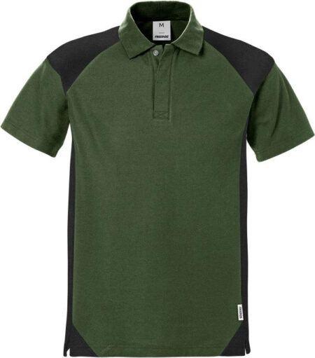 Fristads poloshirt groen/zwart 7047 PHV