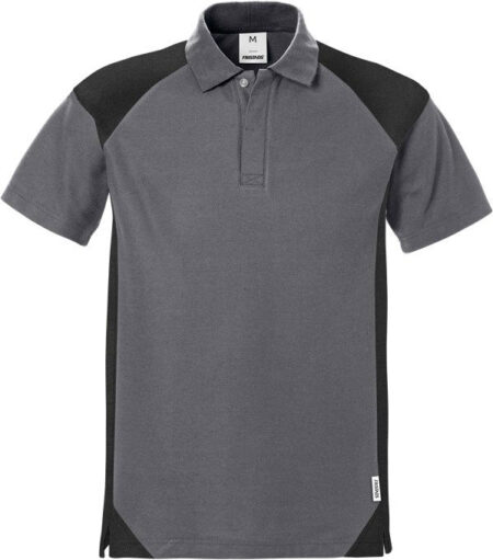Fristads poloshirt grijs/zwart 7047 PHV