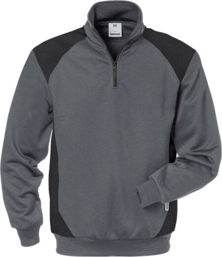 Fristads sweater grijs/zwart 7048 SHV