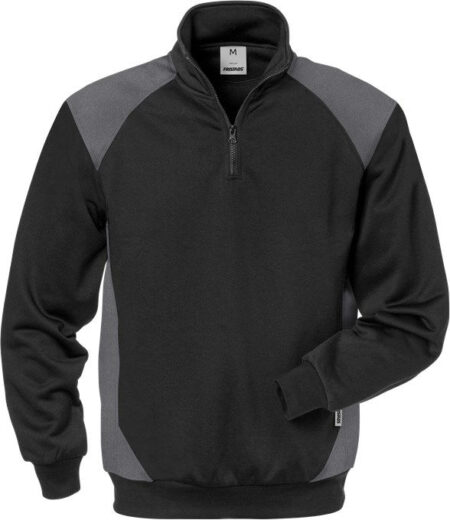 Fristads sweater zwart/grijs 7048 SHV