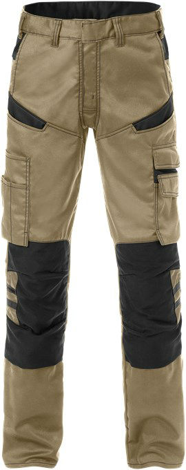 Fristads werkbroek khaki/zwart 2555 STFP