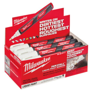 Milwaukee INKZALL liquid marker wit - Afbeelding 3