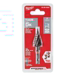 Milwaukee stappen boor 4 - 20mm / 2mm - Afbeelding 2