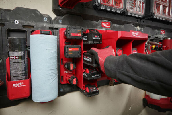 Milwaukee PackOut houder tbv M18 accu's - Afbeelding 3