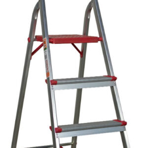 Aluminium klustrap 4 treden