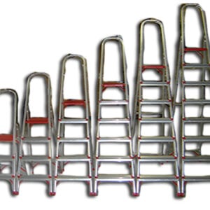 Aluminium klustrap 8 treden - Afbeelding 2