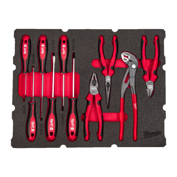 Milwaukee PackOut 10-dlg. gereedschapset