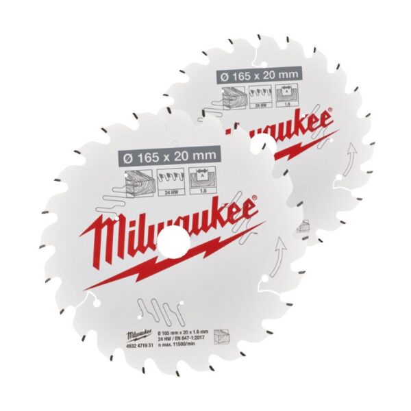 Milwaukee M18FPS55-552P invalcirkelzaag - Afbeelding 5