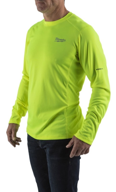Milwaukee WWLS T-shirt LM geel Mt.XL — BMB Techniek