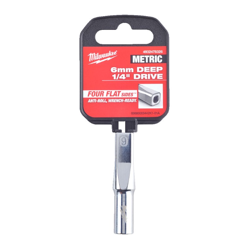 1/4″ lange dop metrisch 6.0mm — BMB Techniek