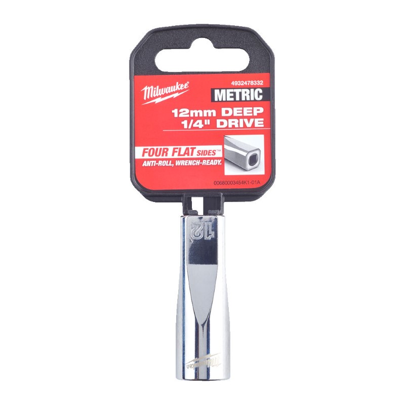 1/4″ lange dop metrisch 12.0mm — BMB Techniek
