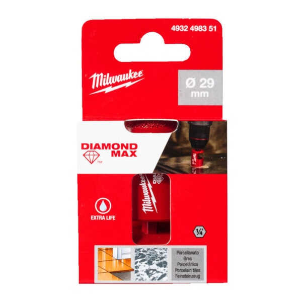 Milwaukee Diamantboor DIAMOND MAX 32mm - Afbeelding 2