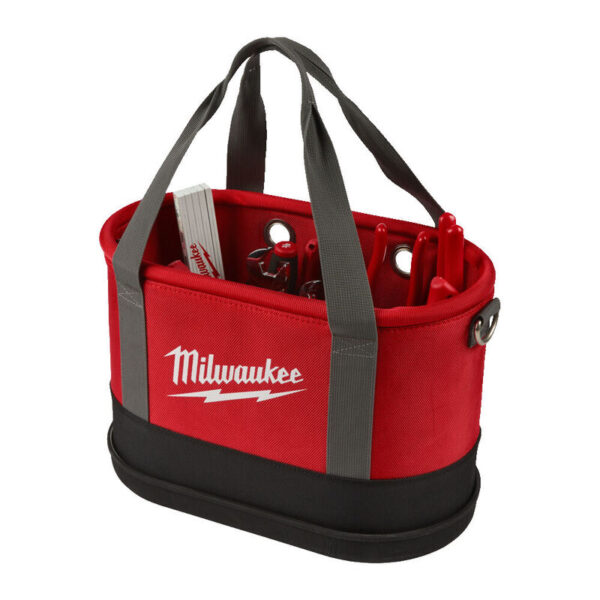Milwaukee ovalen tas met vakken binnen