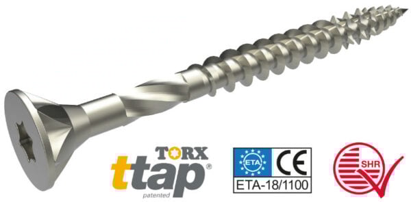 Schroef TTap TX25 Deel/PK/VZ 5,0 x60 mm