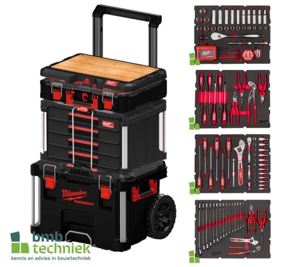 Milwaukee-BMB PackOut monteur-serviceset - Afbeelding 9