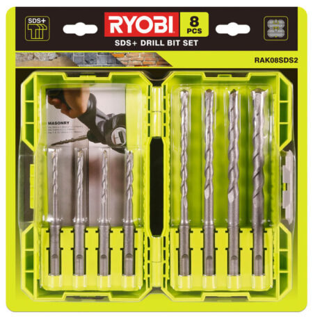 Ryobi RAK08SDS2 8-dlg SDS+ hamerborenset