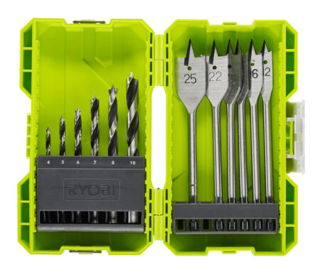 Ryobi RAK12SWD 12-dlg houtboorset