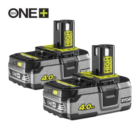 Ryobi One+ 4.0 Ah High Energy TwinPack