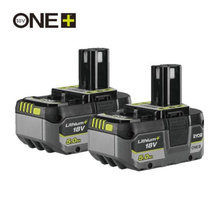 Ryobi One+ accupack RB1850X2 5.0Ah Li-on