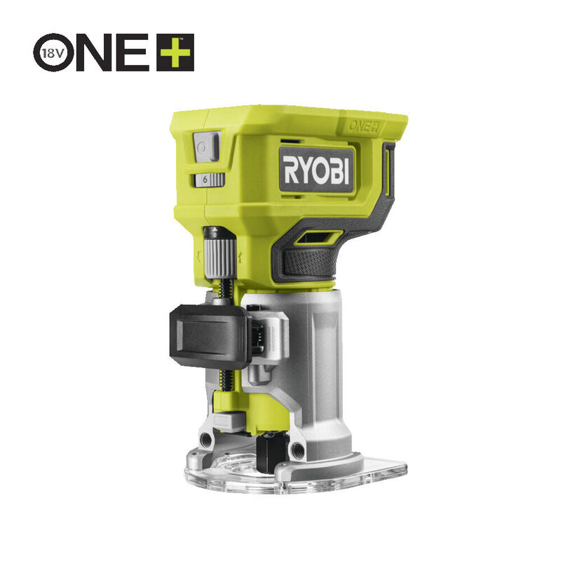Bovenfrezen Ryobi 18V ONE+ accu en 1600W elektrisch krachtig precies