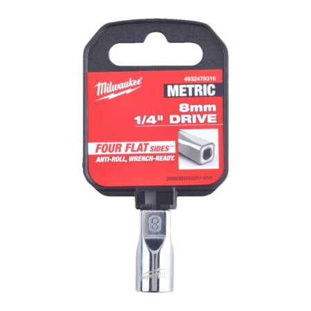 1/4" dop metrisch 8.0mm