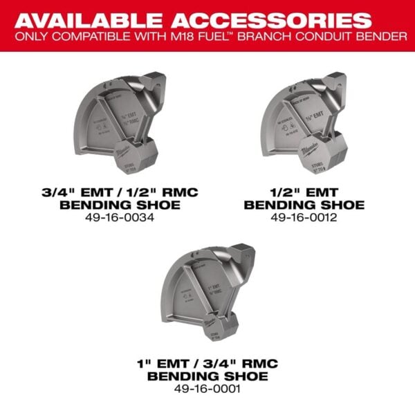 Milwaukee pijpenbuiger 1/2"tot 1" - Afbeelding 3
