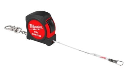 Milwaukee rolbandmaat tbv buizen/groeven