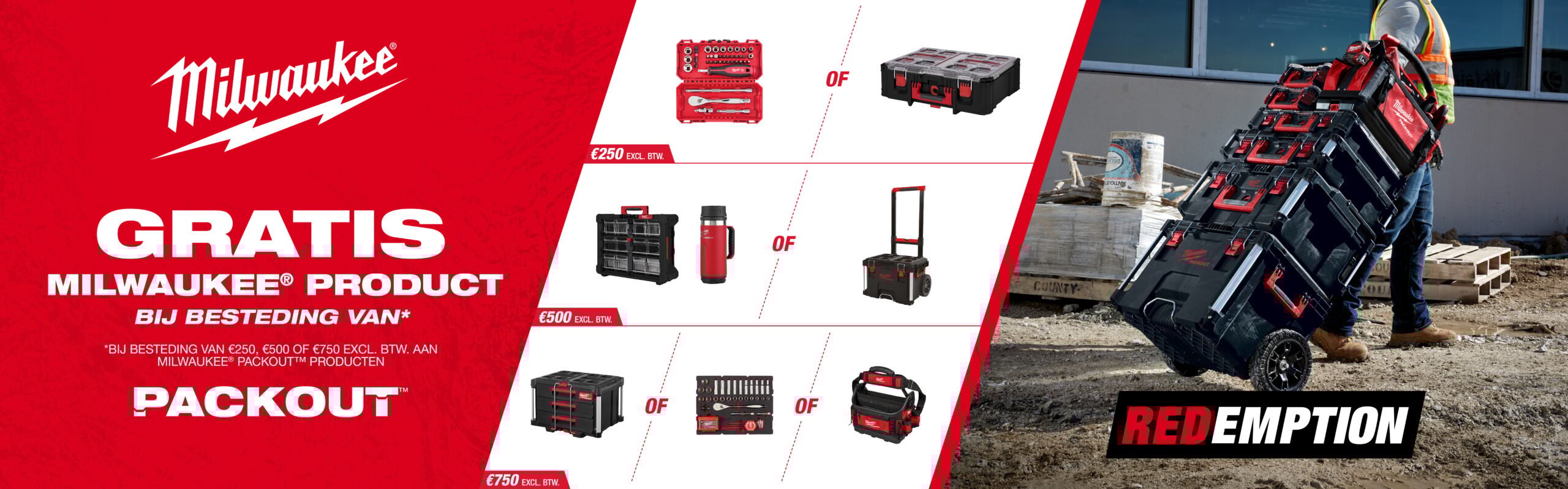 Milwaukee packout