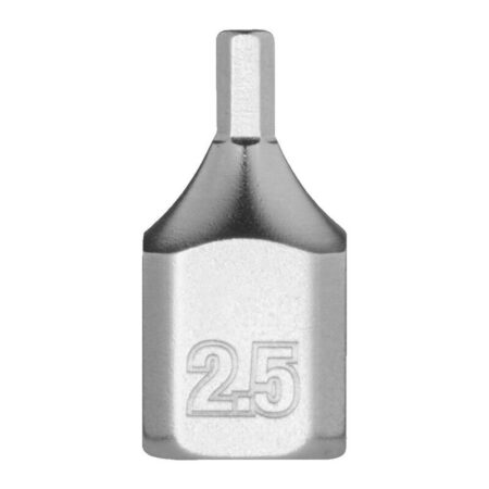 1/4" inbusdop (kort) 2,5mm