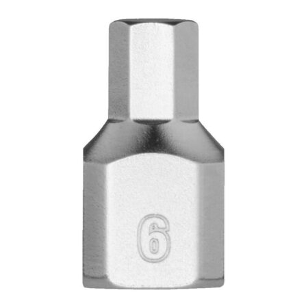 1/4" inbusdop (kort) 6mm