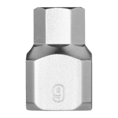 1/4" inbusdop (kort) 9mm