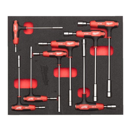 Milwaukee 11-dlg SS T-dopschroeven-