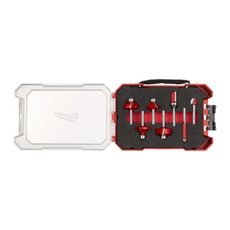 Milwaukee frezenset 7-dlg S-1/4" opname