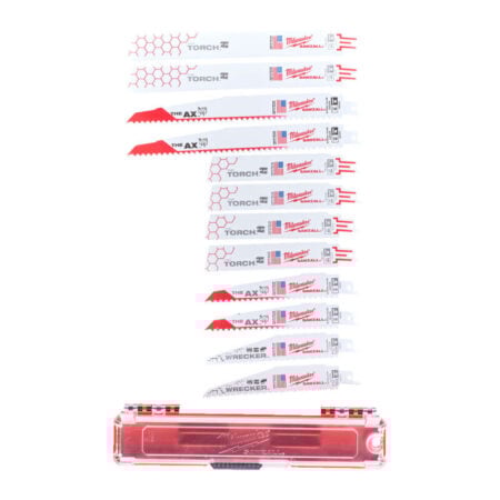 Milwaukee set a 12 dlg Reciprozaagbladen