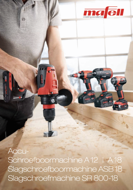 Mafell accu boormachines