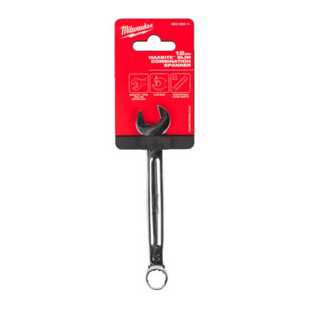 Milwaukee ringsteeksleutel slim 12mm