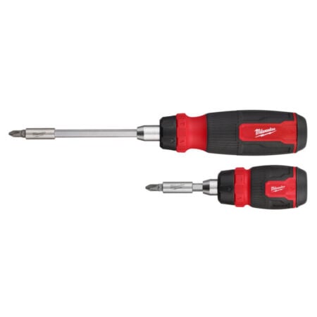 Milwaukee set van 2 Multi-bit schroeven-