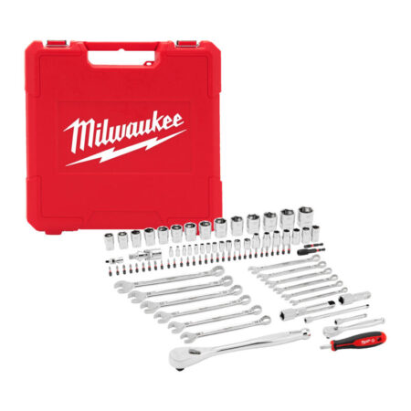 Milwaukee 87 dlg 1/4"en 1/2" ratelset