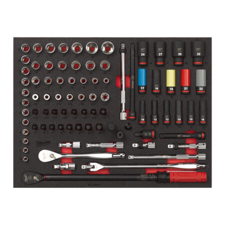 Milwaukee foaminlay 1/2" ratel en
