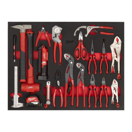 Milwaukee Foam inlay  tangen- en hamer