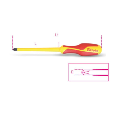 Beta 1272MQ Ph.4 VDE schroevendraaier