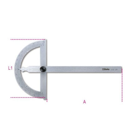 Beta 1676 hoekmeter RVS 300