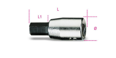 Beta 900ME 1/4 inbusdop 3.0mm